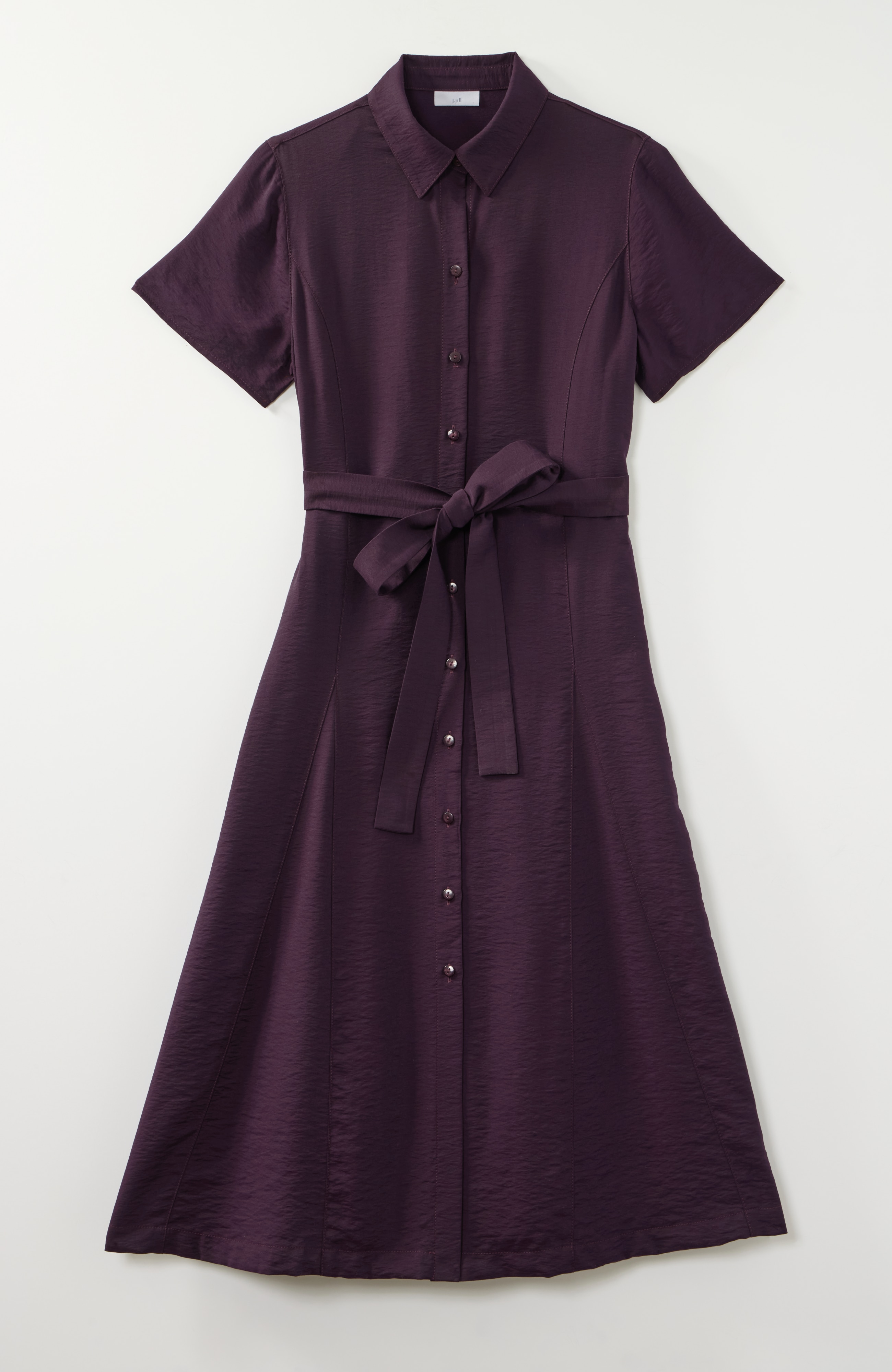 Short-Sleeve Shirtdress