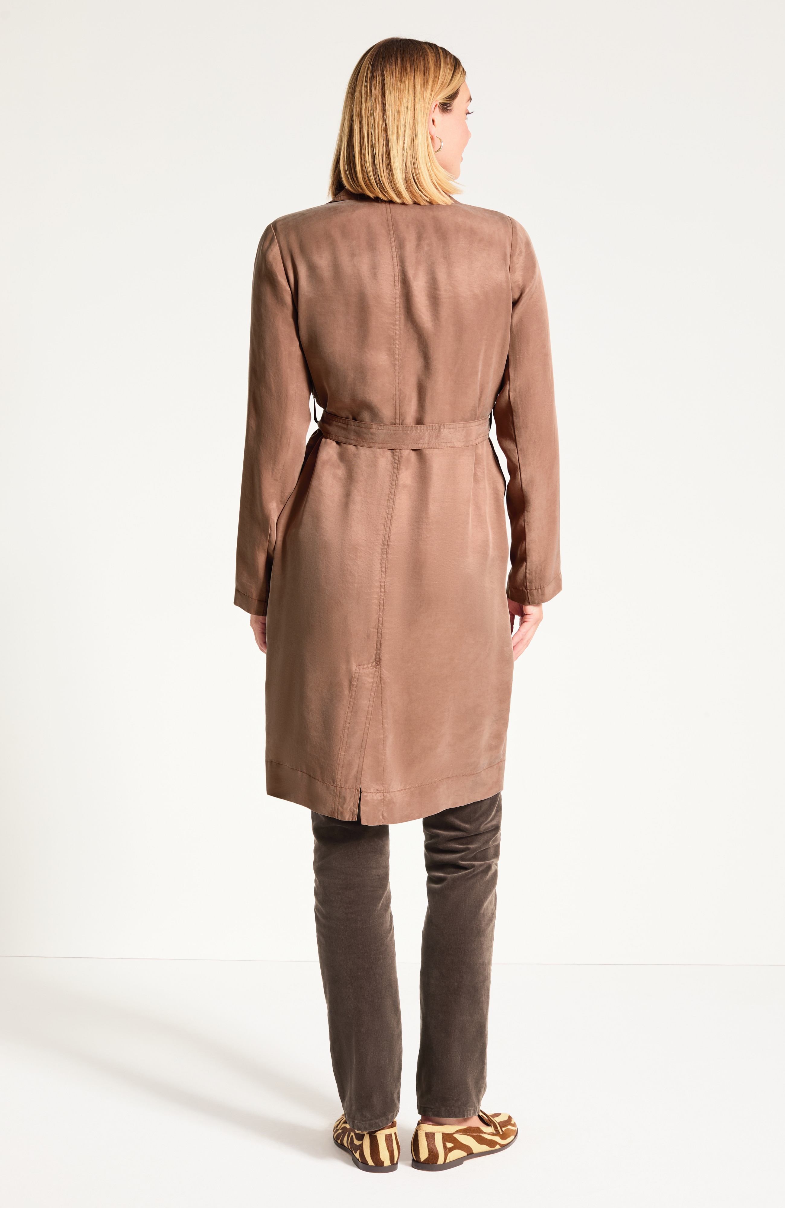 Sandwashed Duster Jacket