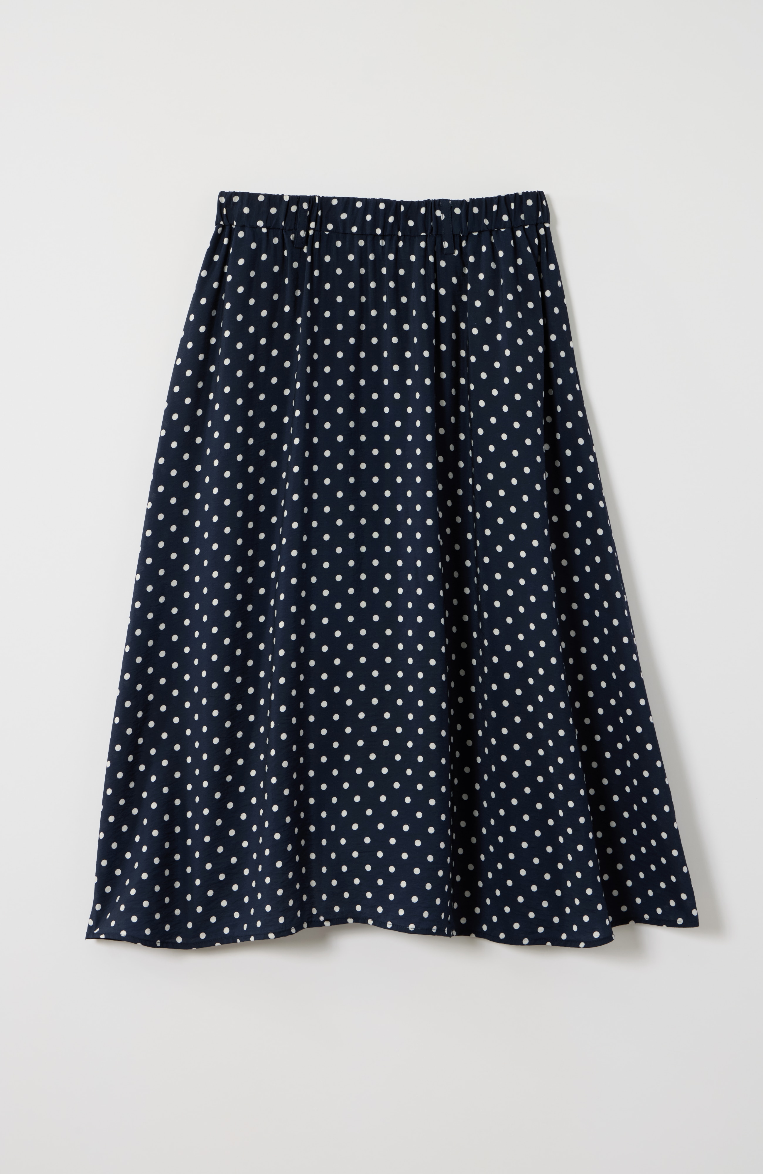Polka-Dot A-Line Skirt