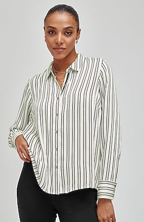 Image for Soft Button-Front Shirt
