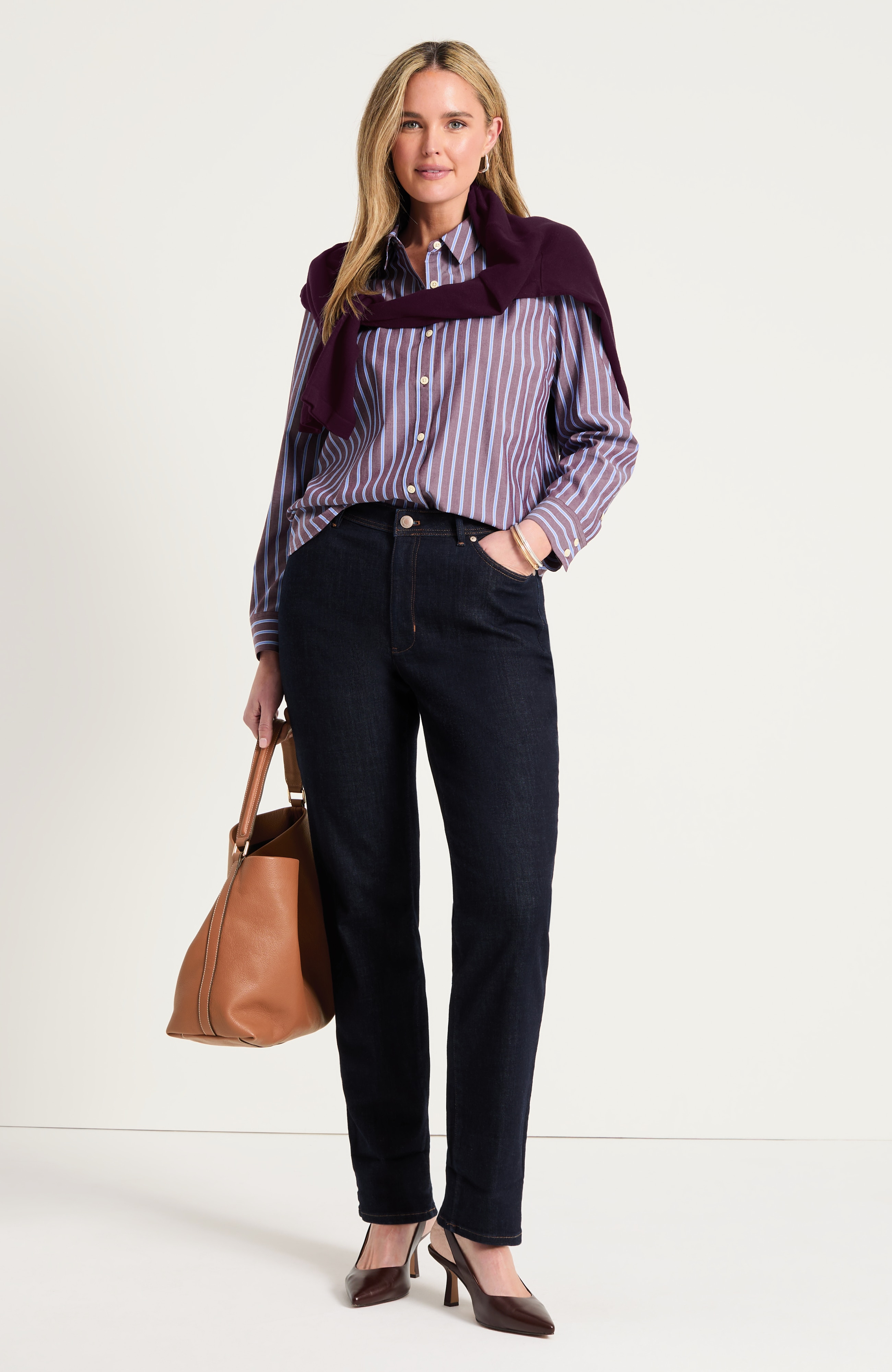 Authentic Fit Straight-Leg Jeans