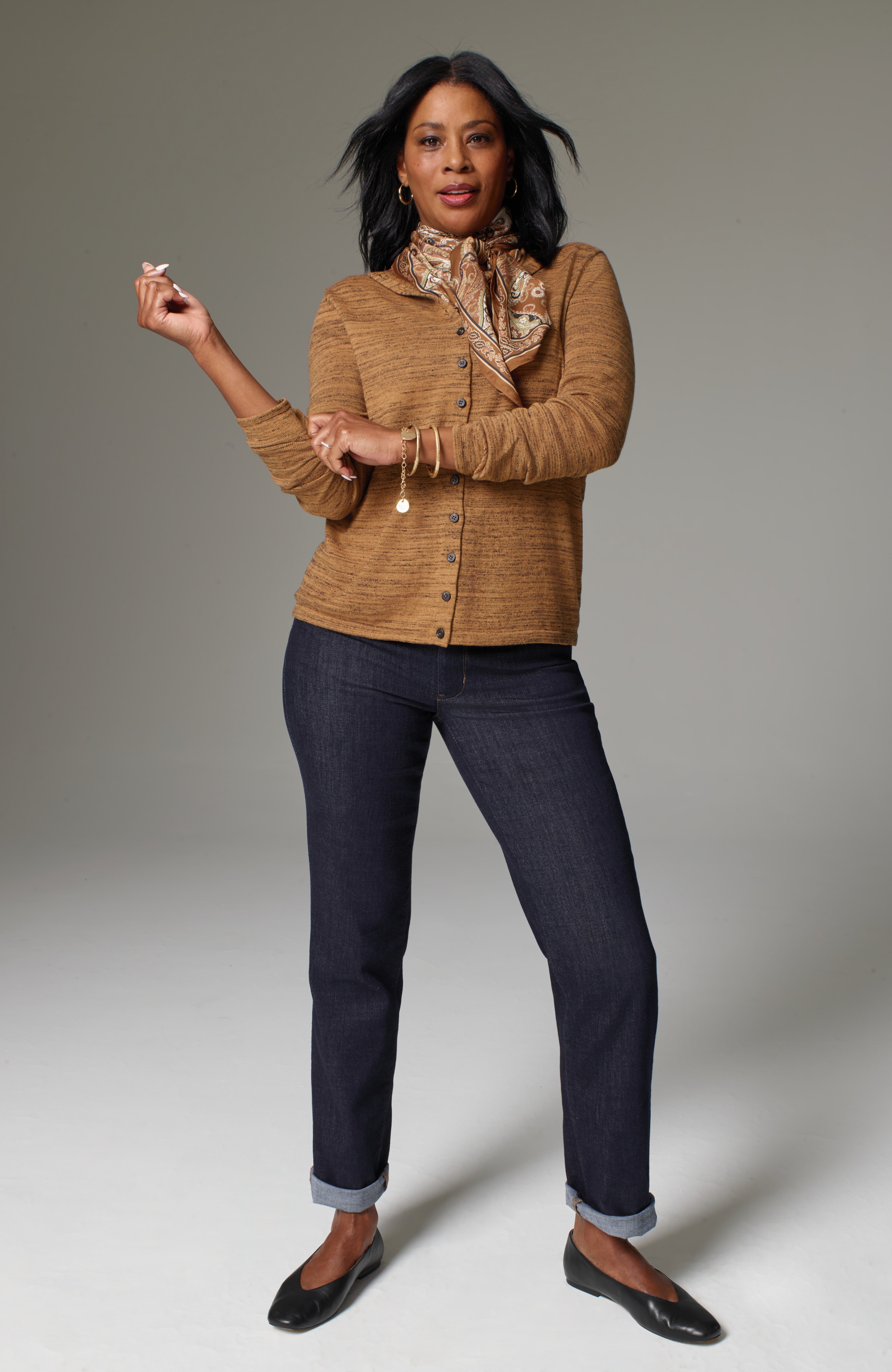 Authentic Fit Straight-Leg Jeans
