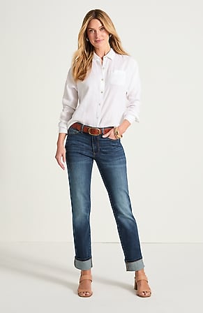 Image for Authentic Fit Straight-Leg Jeans