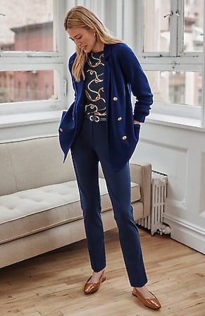 Image for Ponte Slim-Leg Pant