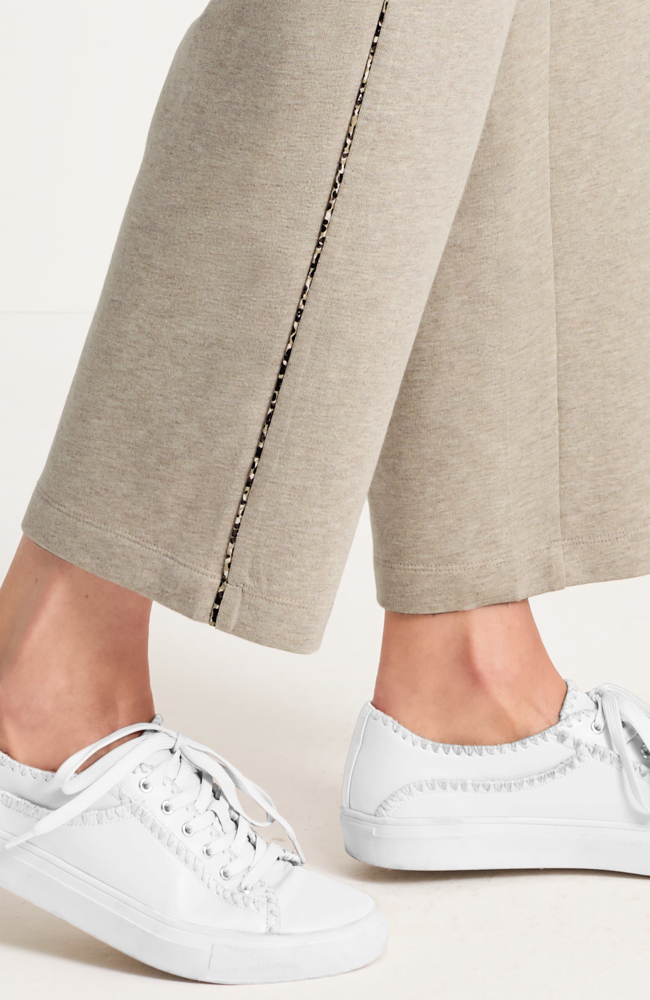 Piped French Terry Pant