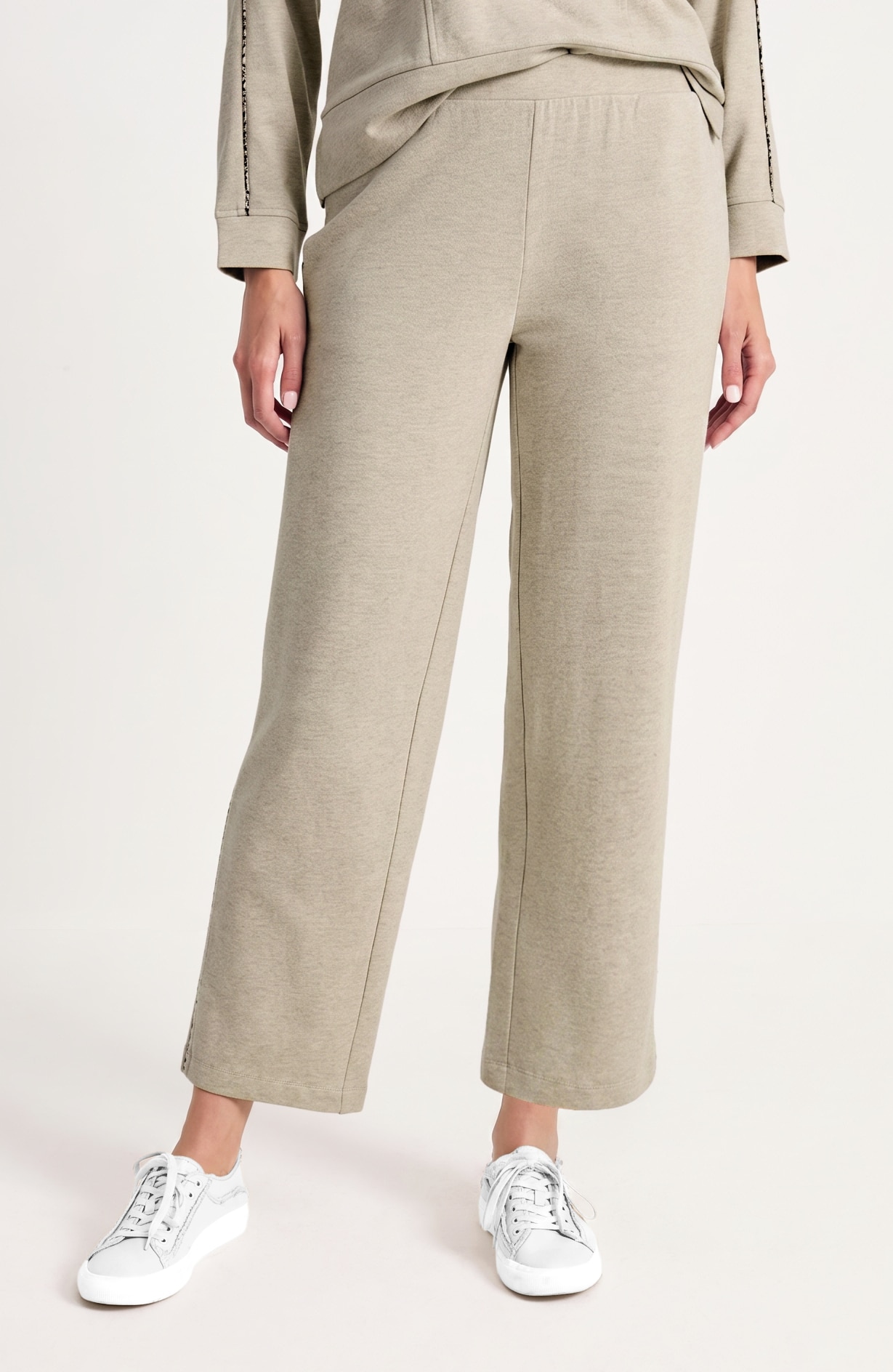 Piped French Terry Pant