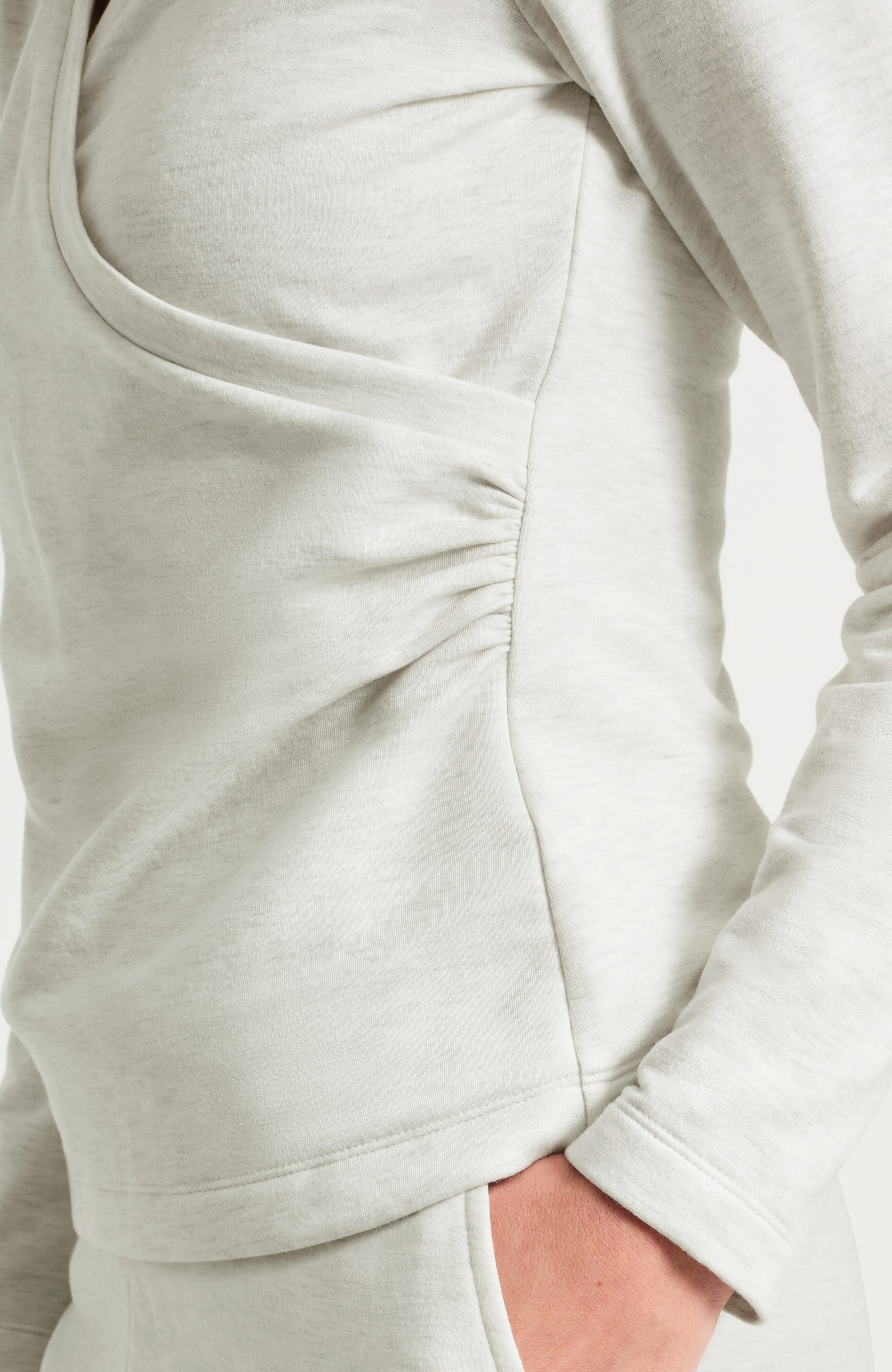 Fleece Wrap Top