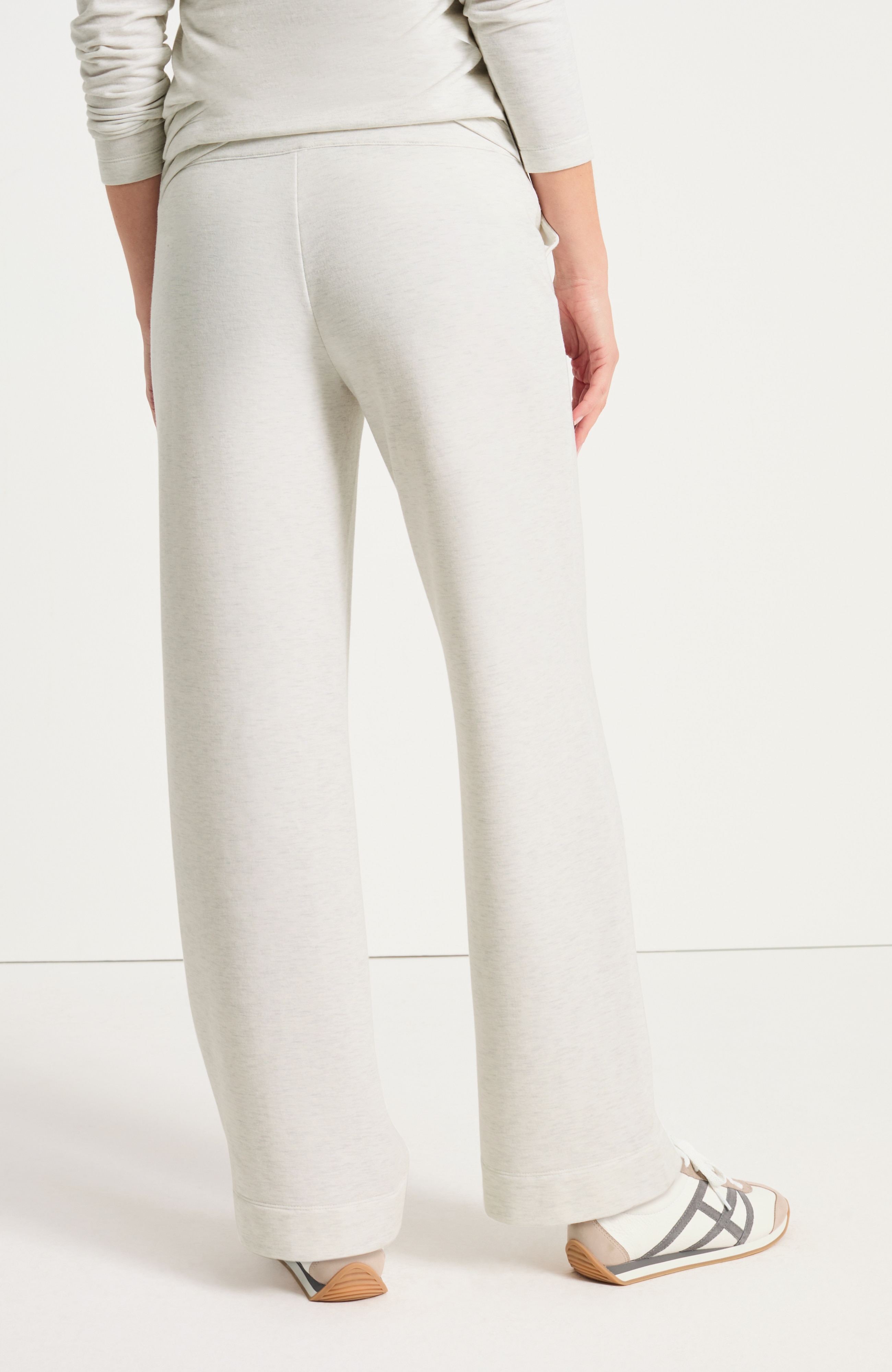 Fleece Wide-Hem Pant