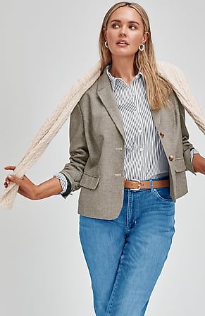Image for Glen Plaid Blazer