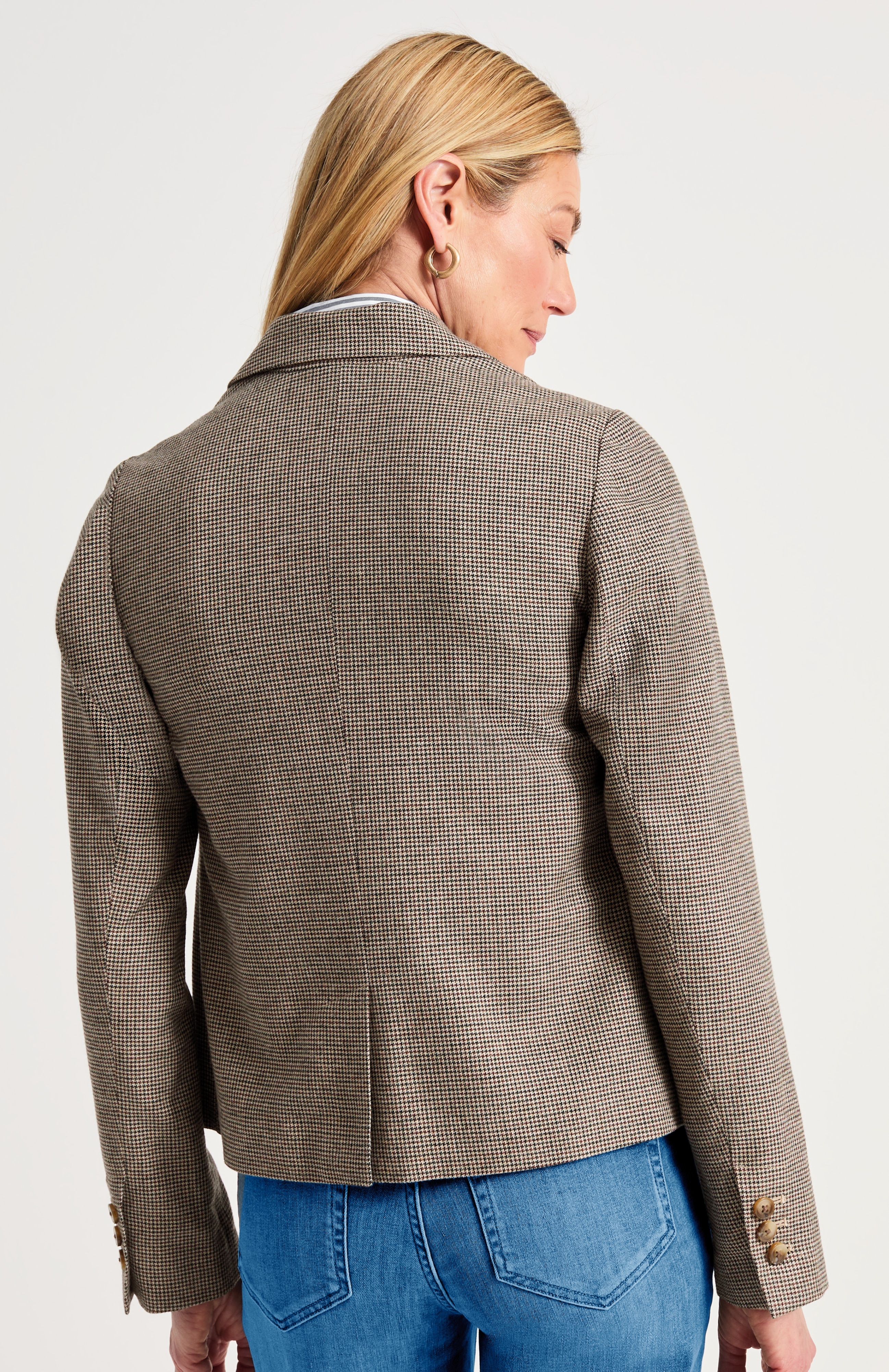 Houndstooth Blazer