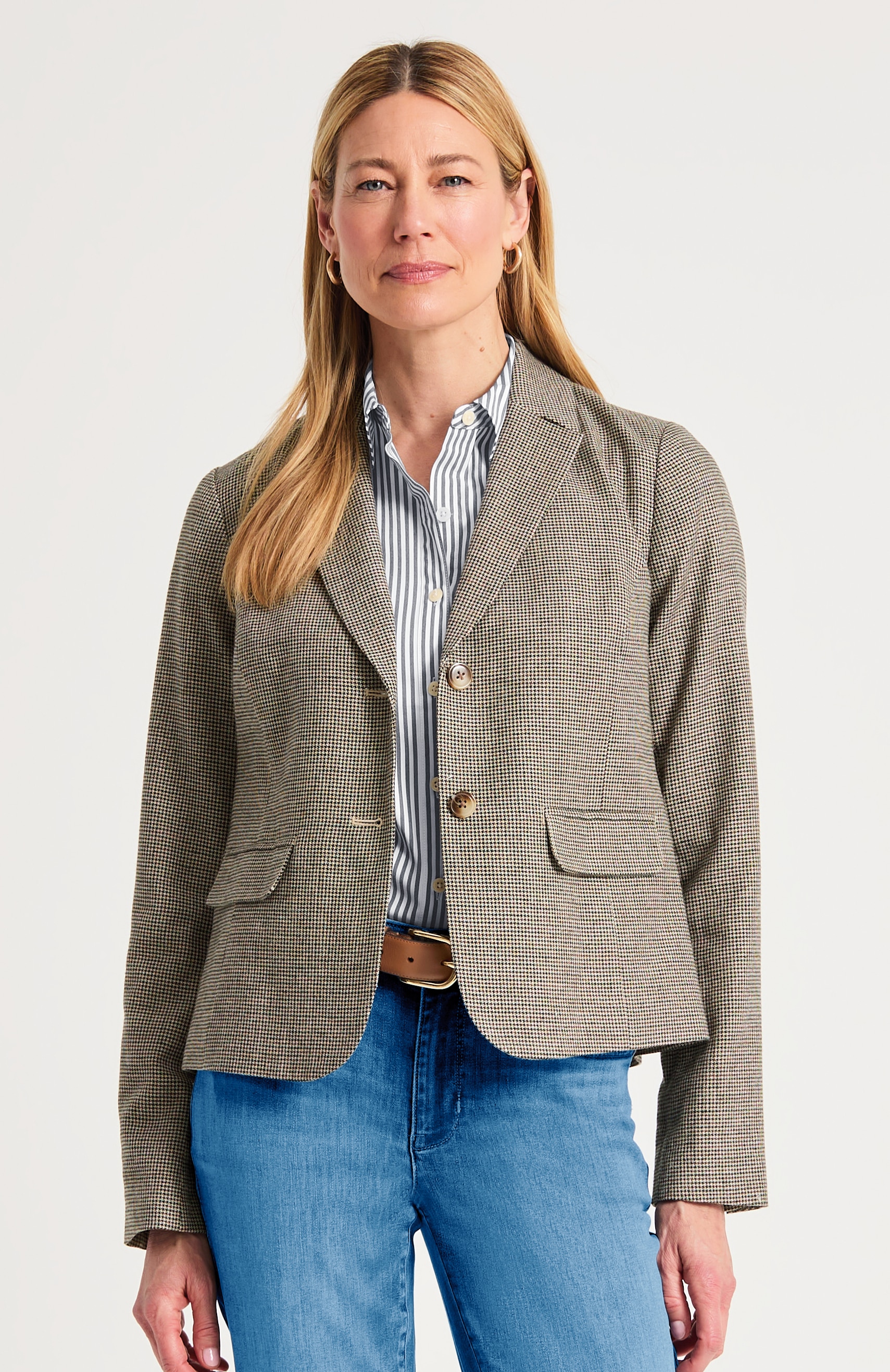 Houndstooth Blazer