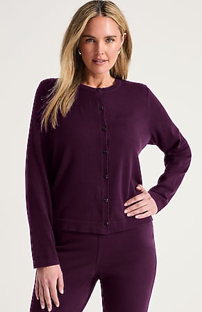 Image for Short Crew-Neck Cardi