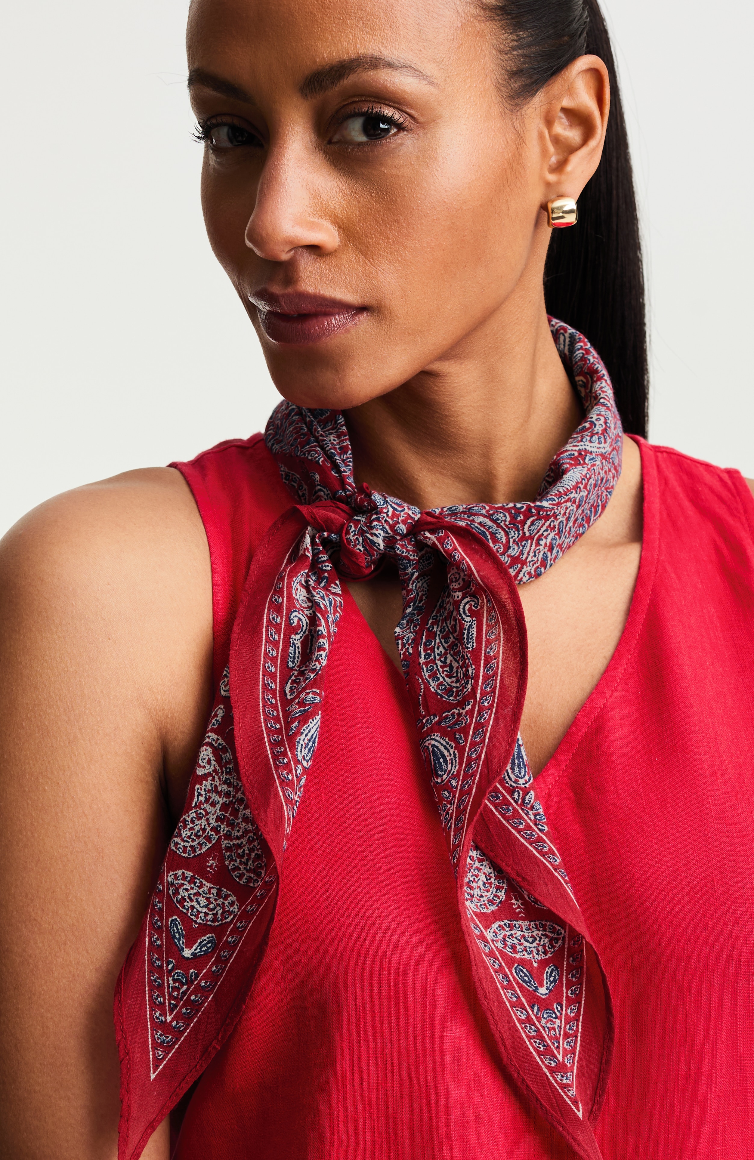 diamond bandana scarf