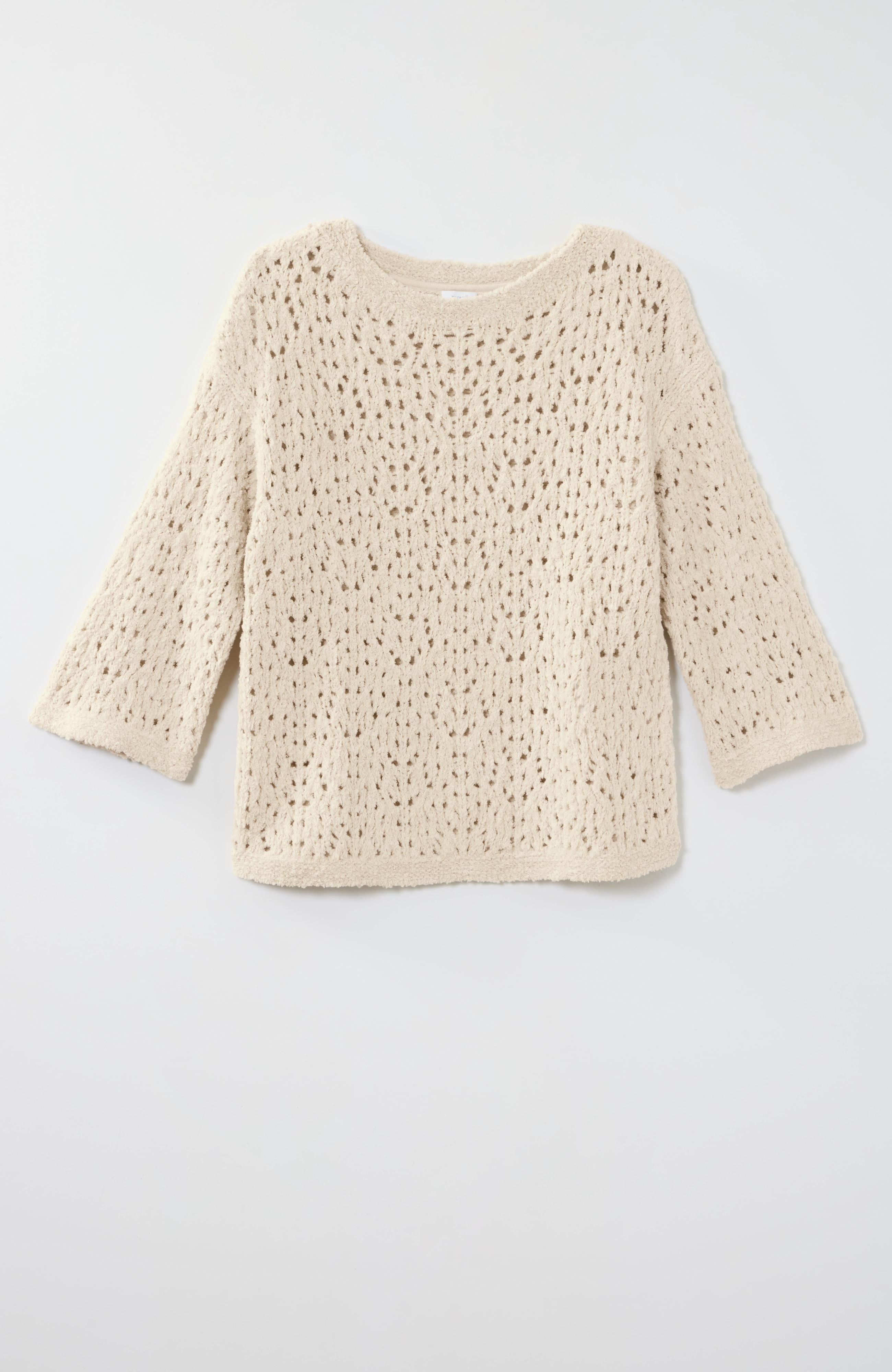 Pure Jill Textured Tape-Yarn Sweater