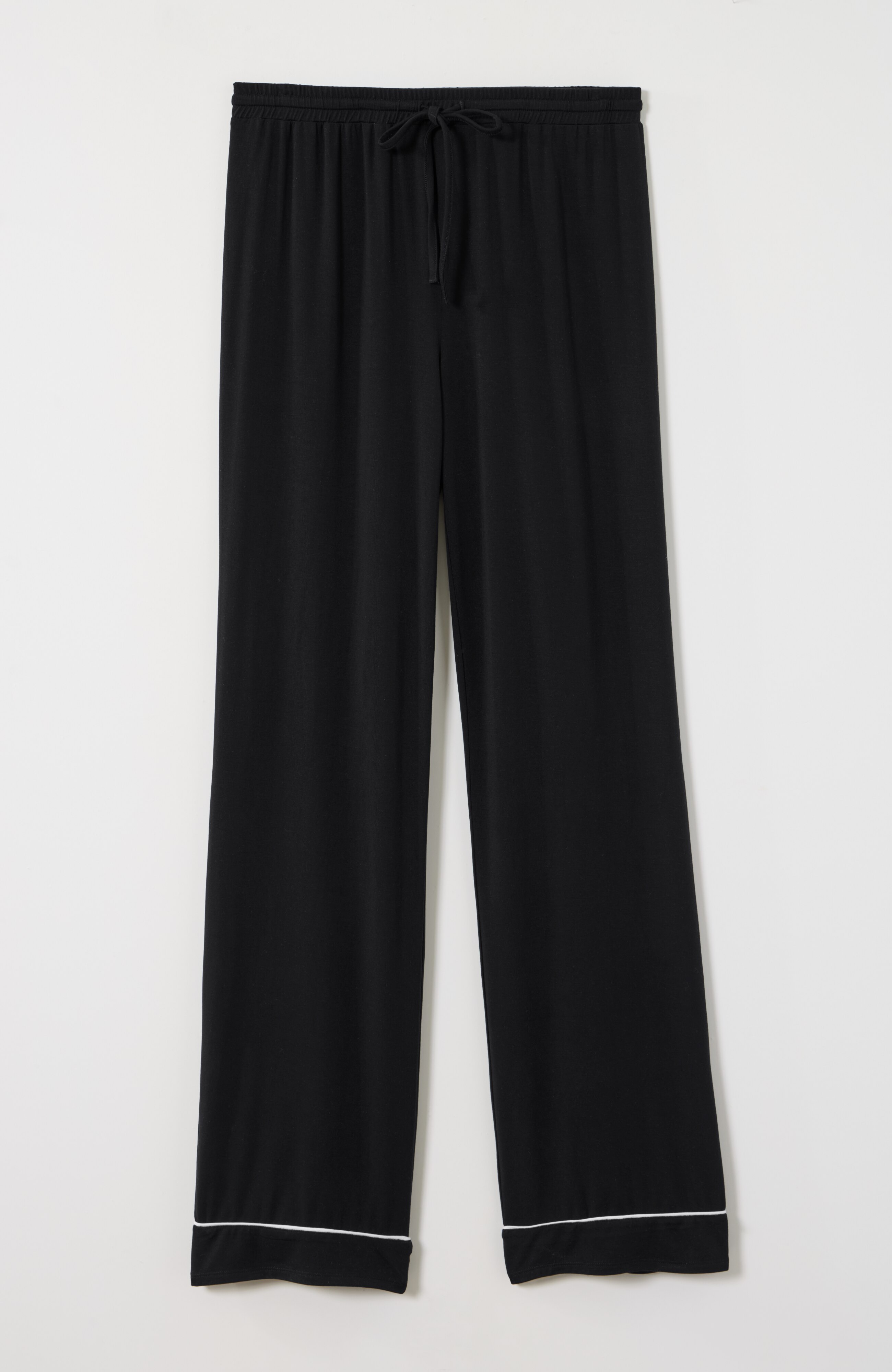 Sleep Cooling Knit Wide-Leg Pant