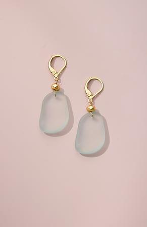 Image for Seaglass Drop Earrings