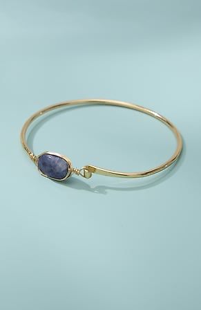Image for Semiprecious Bangle Bracelet