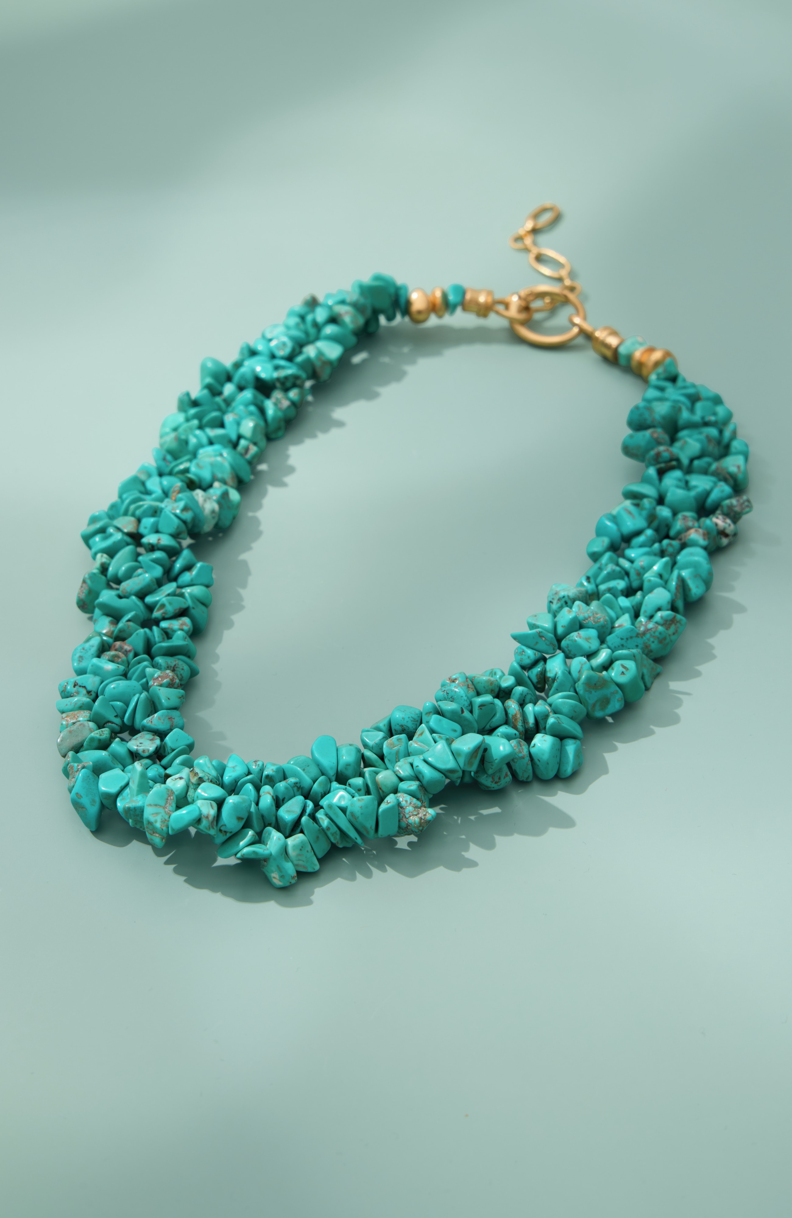 turquoise statement necklace