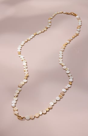 Image for Cultured Mother-Of-Pearl Station Necklace