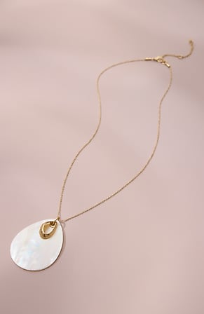 Image for Cultured Mother-Of-Pearl Pendant Necklace