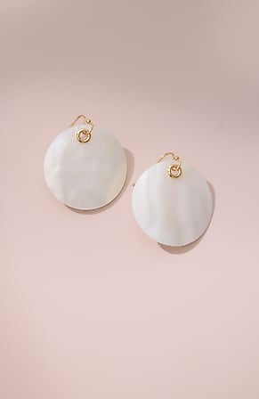 Image for Cultured Mother-Of-Pearl Drop Earrings