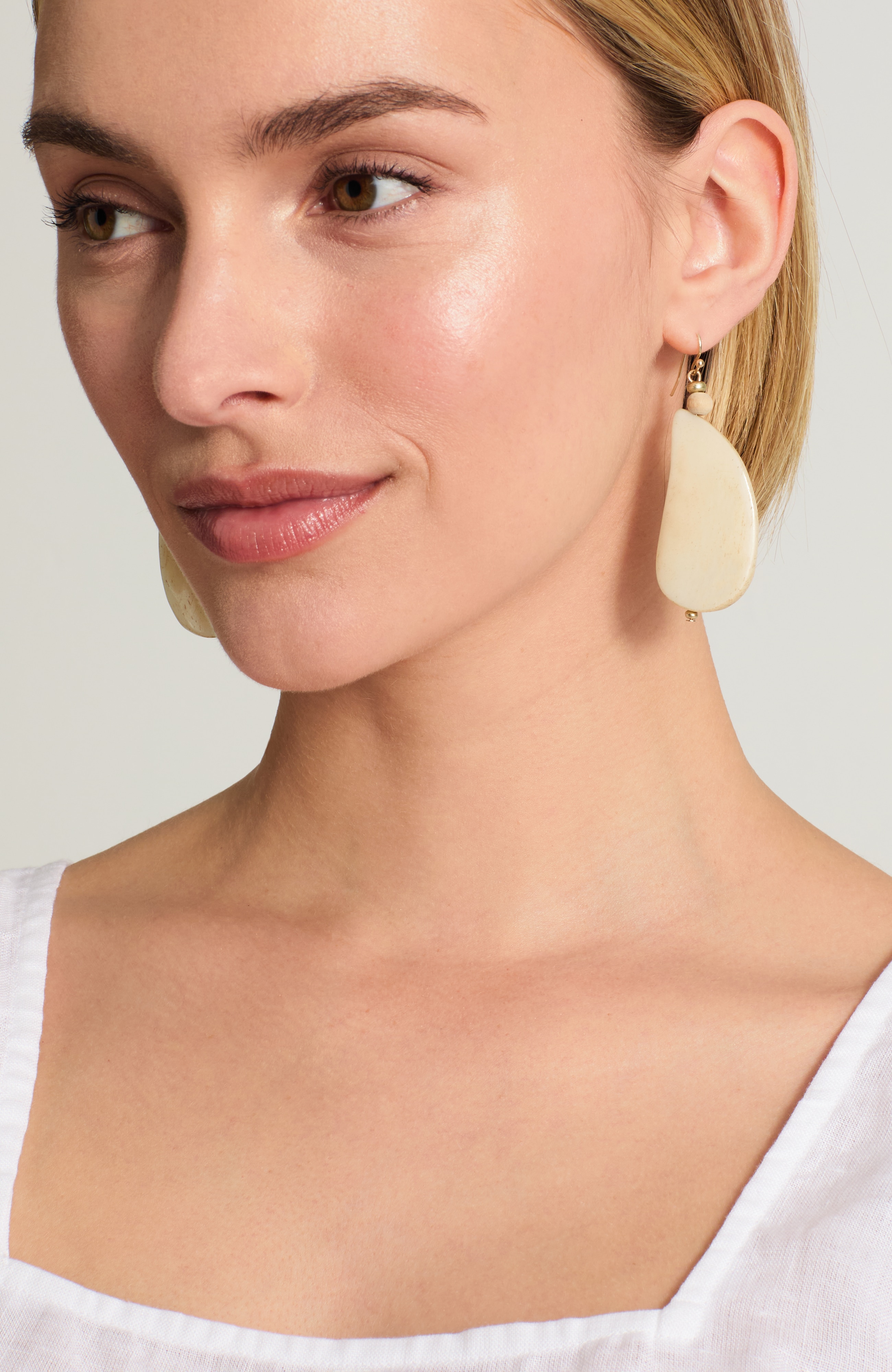 horn earrings