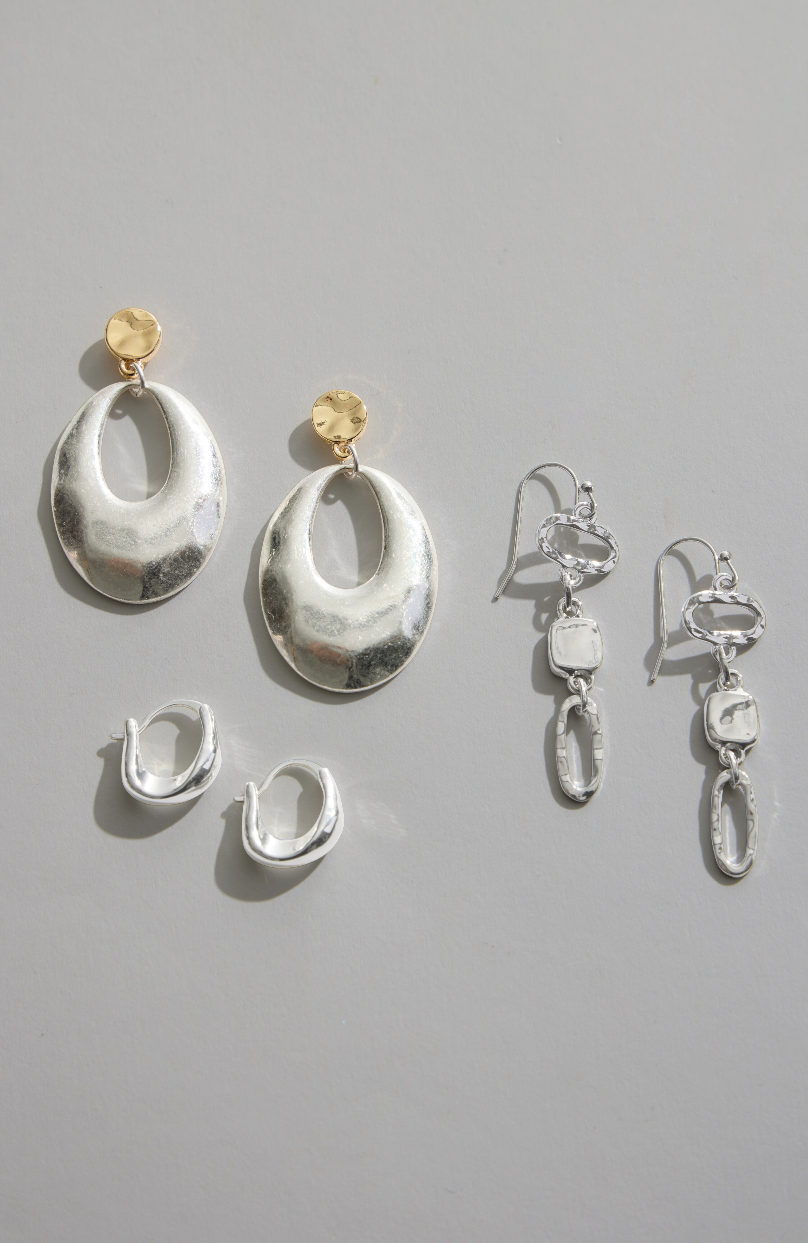 demi-fine contoured hoops