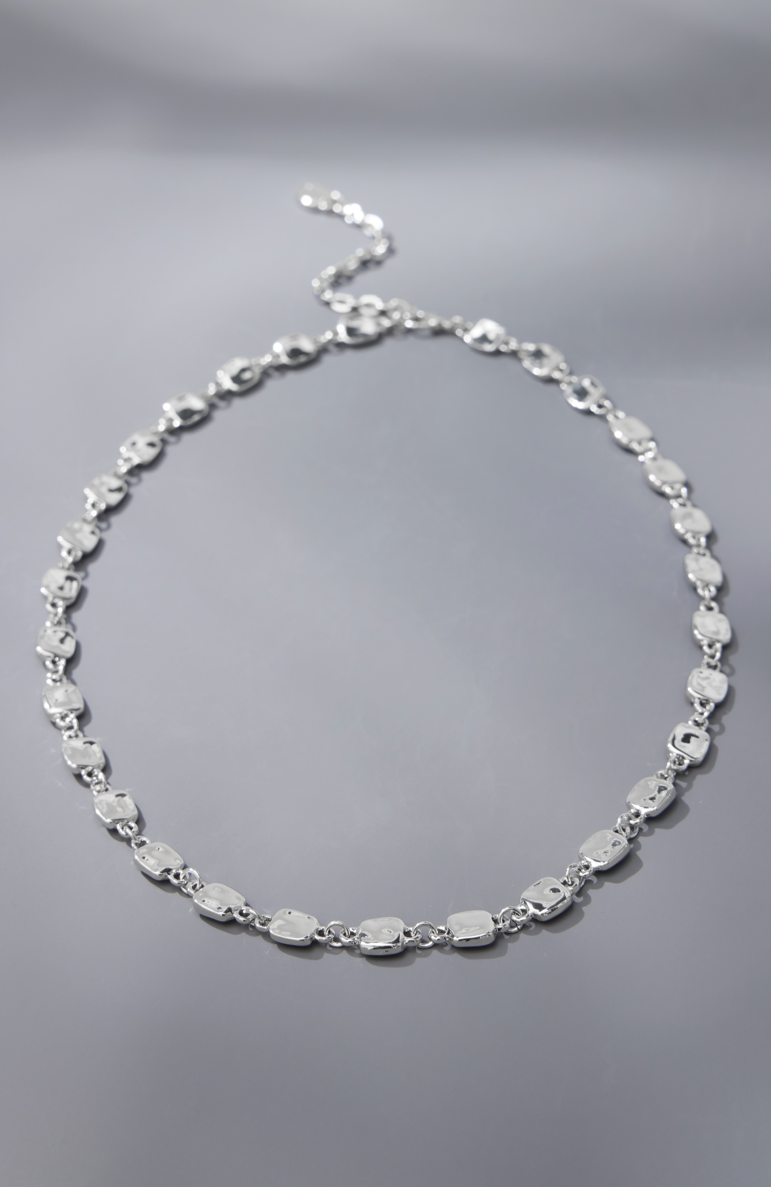 geometric chain necklace