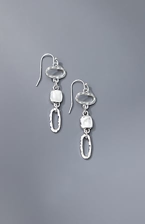Image for Geometric Chain Earrings