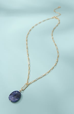 Image for Sodalite Pendant Necklace