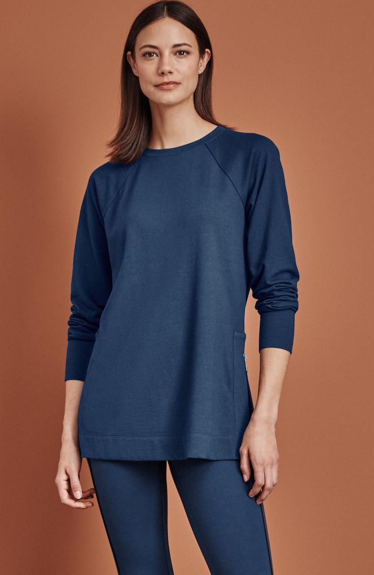 Primary view of the side-zip tunic