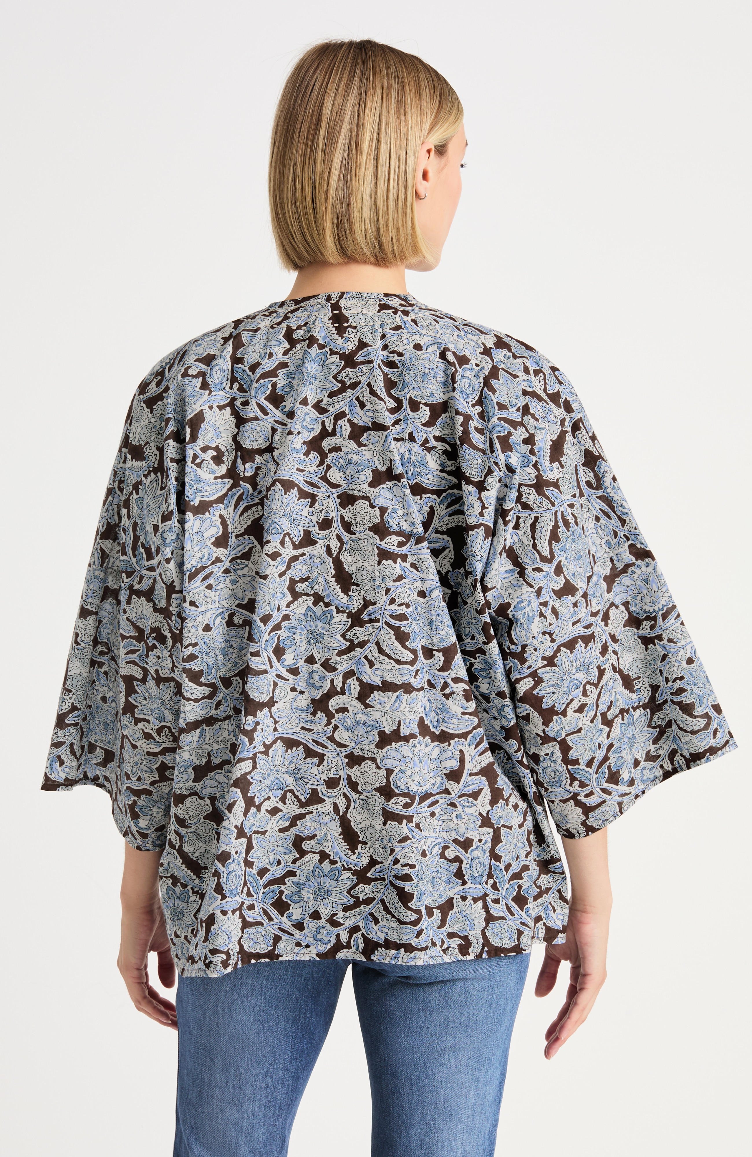 Block-Printed Jacket