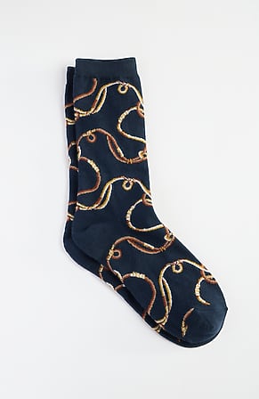 Image for Gilded Knots Crew Socks