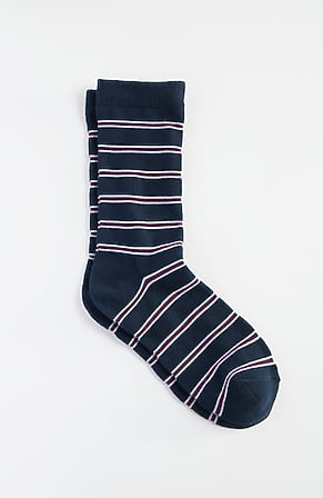 Image for Preppy Stripe Crew Socks