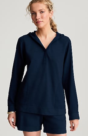 Image for Pure Jill Mixed-Media Hoodie