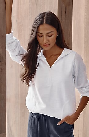 Image for Pure Jill Mixed-Media Hoodie