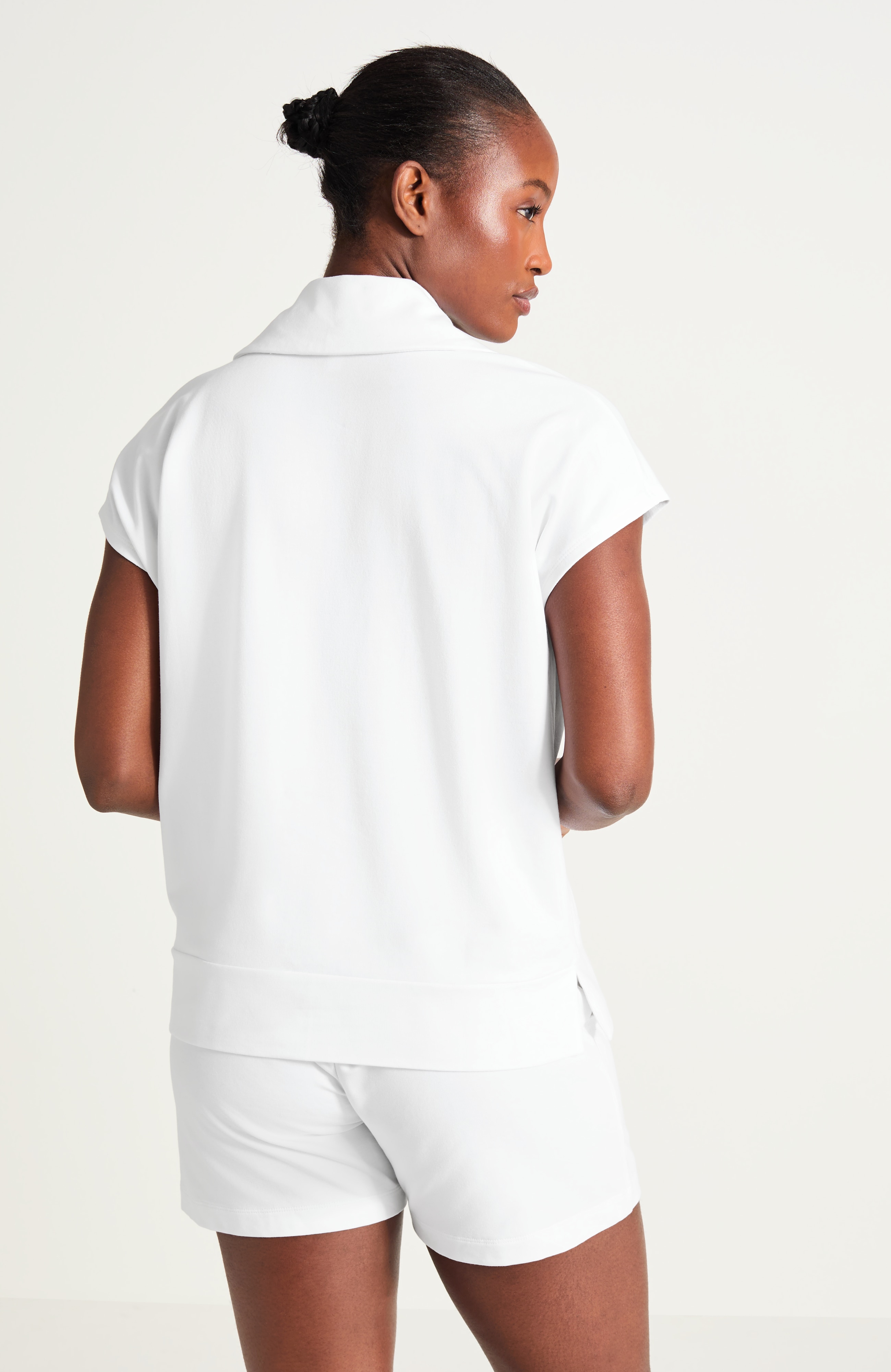 FIT FRENCH TERRY HALF-ZIP | JJill