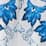 vibrant blue painterly tiles, $49.99
