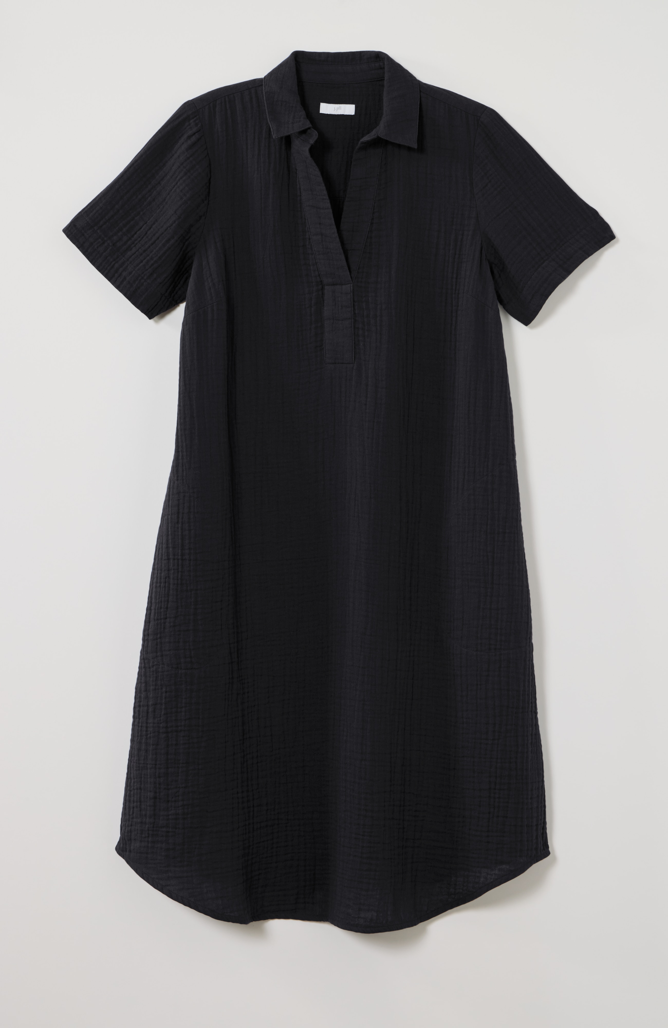 cotton-gauze popover dress