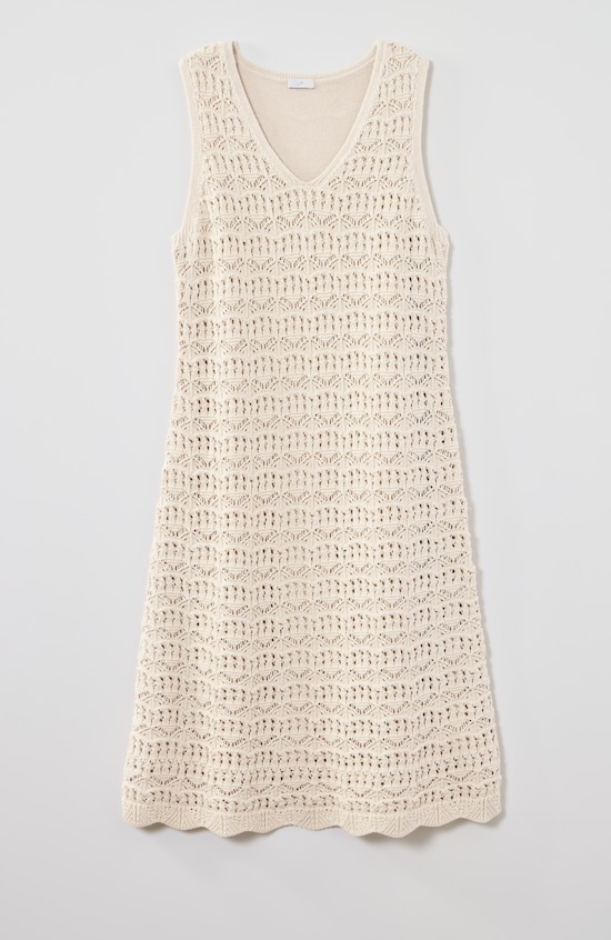 crochet jersey dress V-NECK CartName:Clothes Mentor Bloomington Illinois