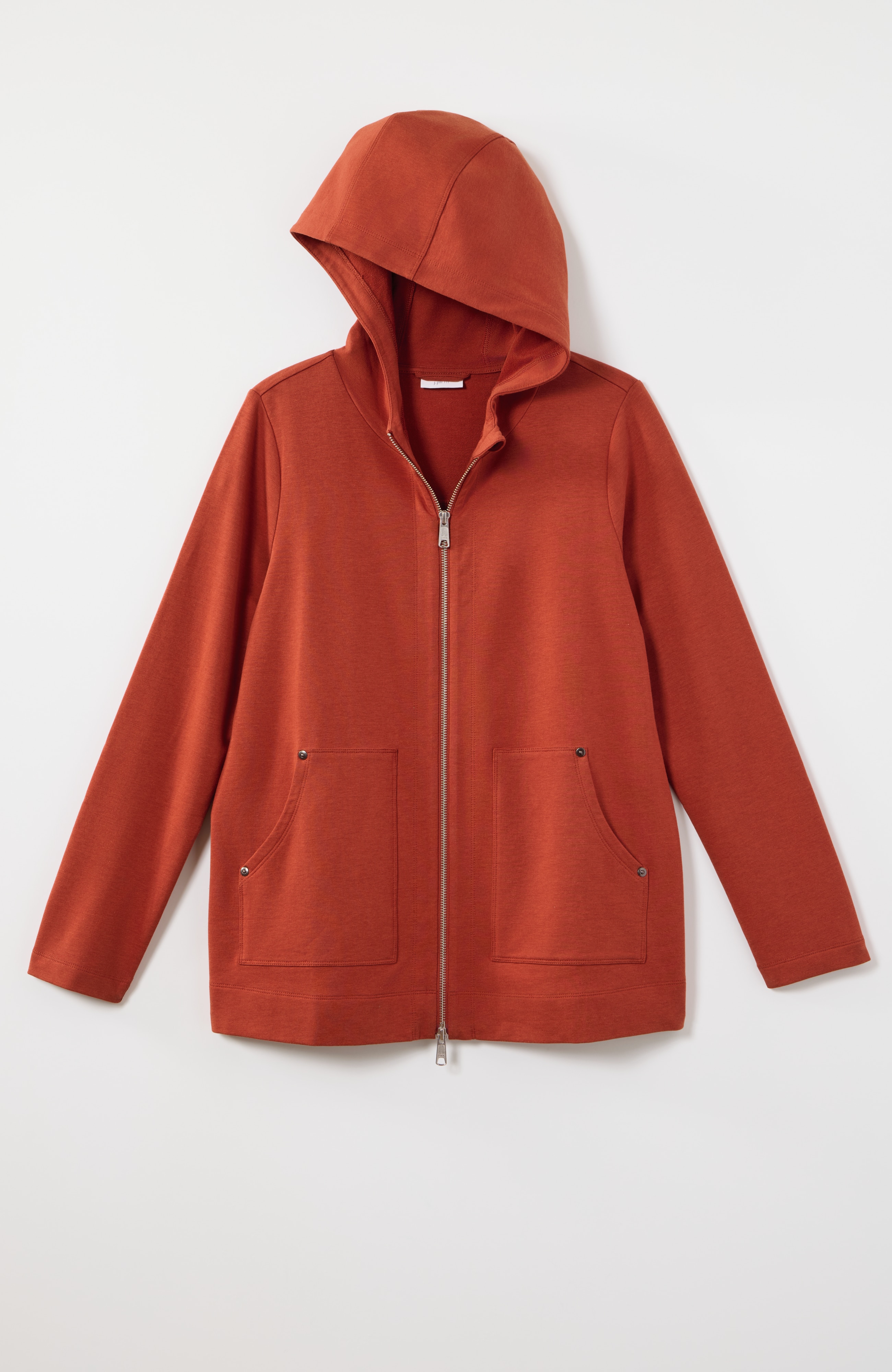 fit knit a-line jacket