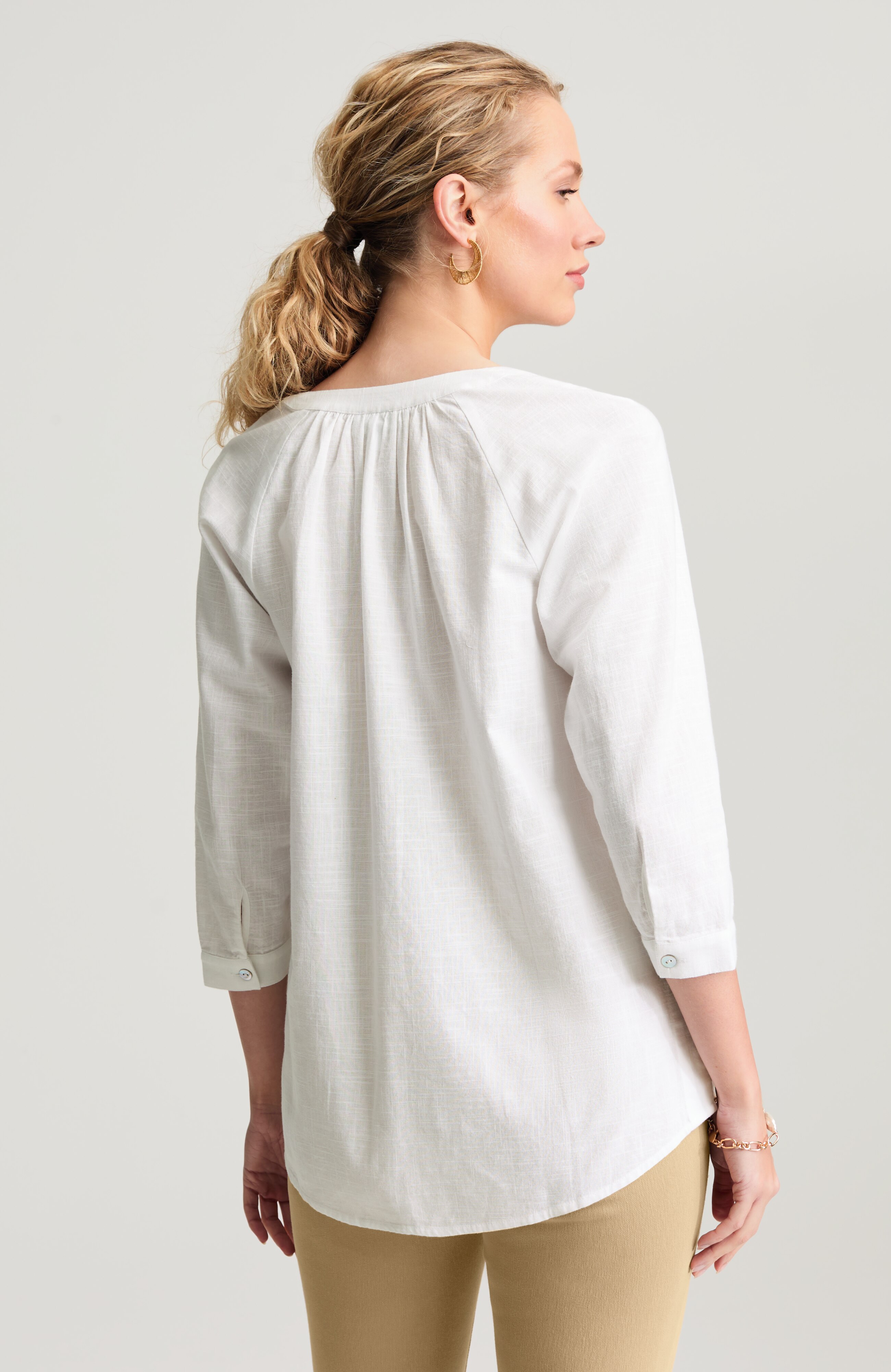 Pure Jill Relaxed Popover Tunic | JJill