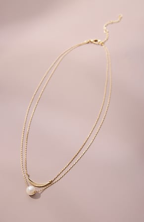 Image for Compassion Fund Demi-Fine Cultured Freshwater Pearl Necklace