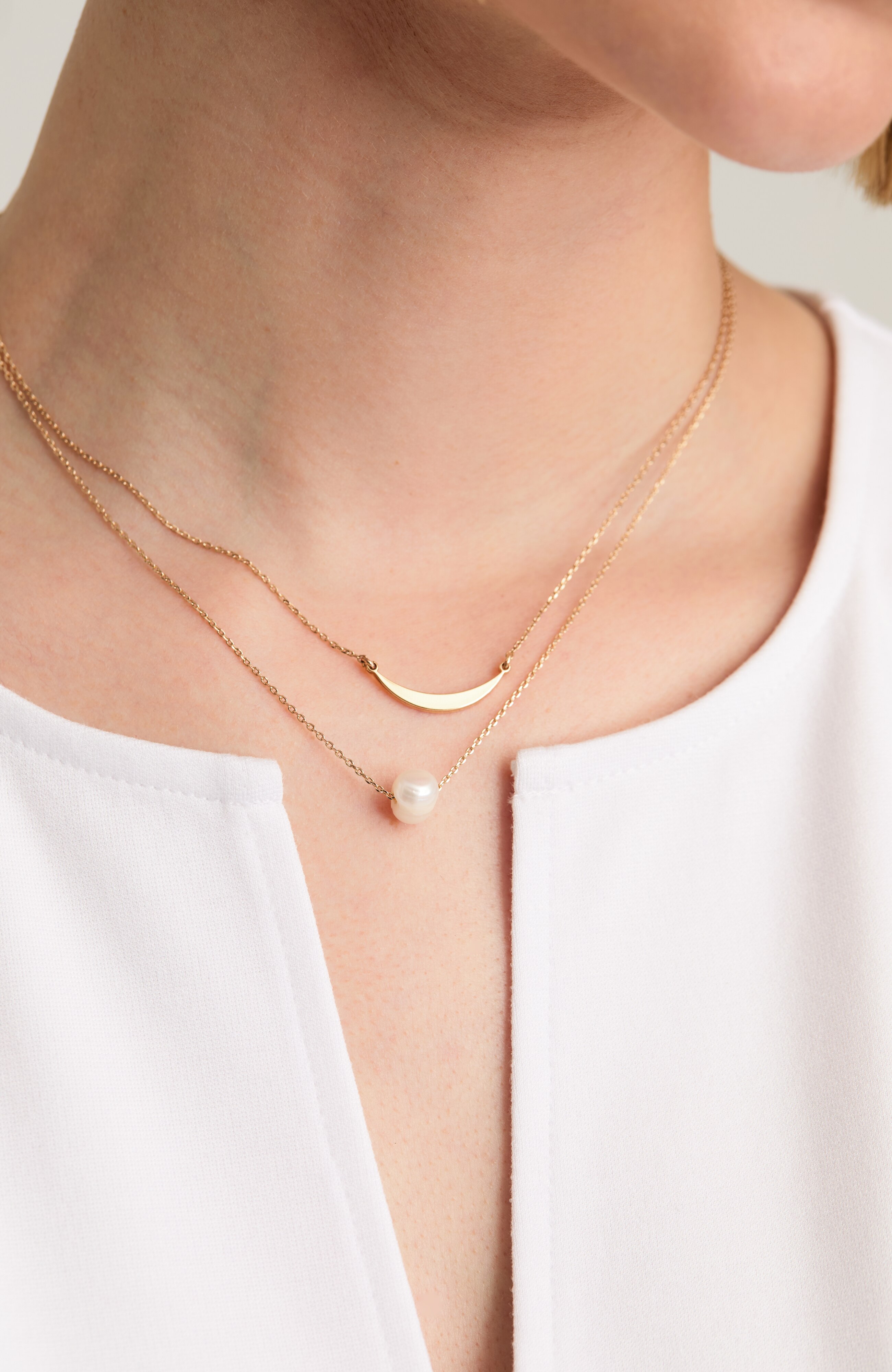compassion fund demi-fine cultured freshwater pearl necklace