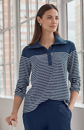 Image for Placed-Stripe Top