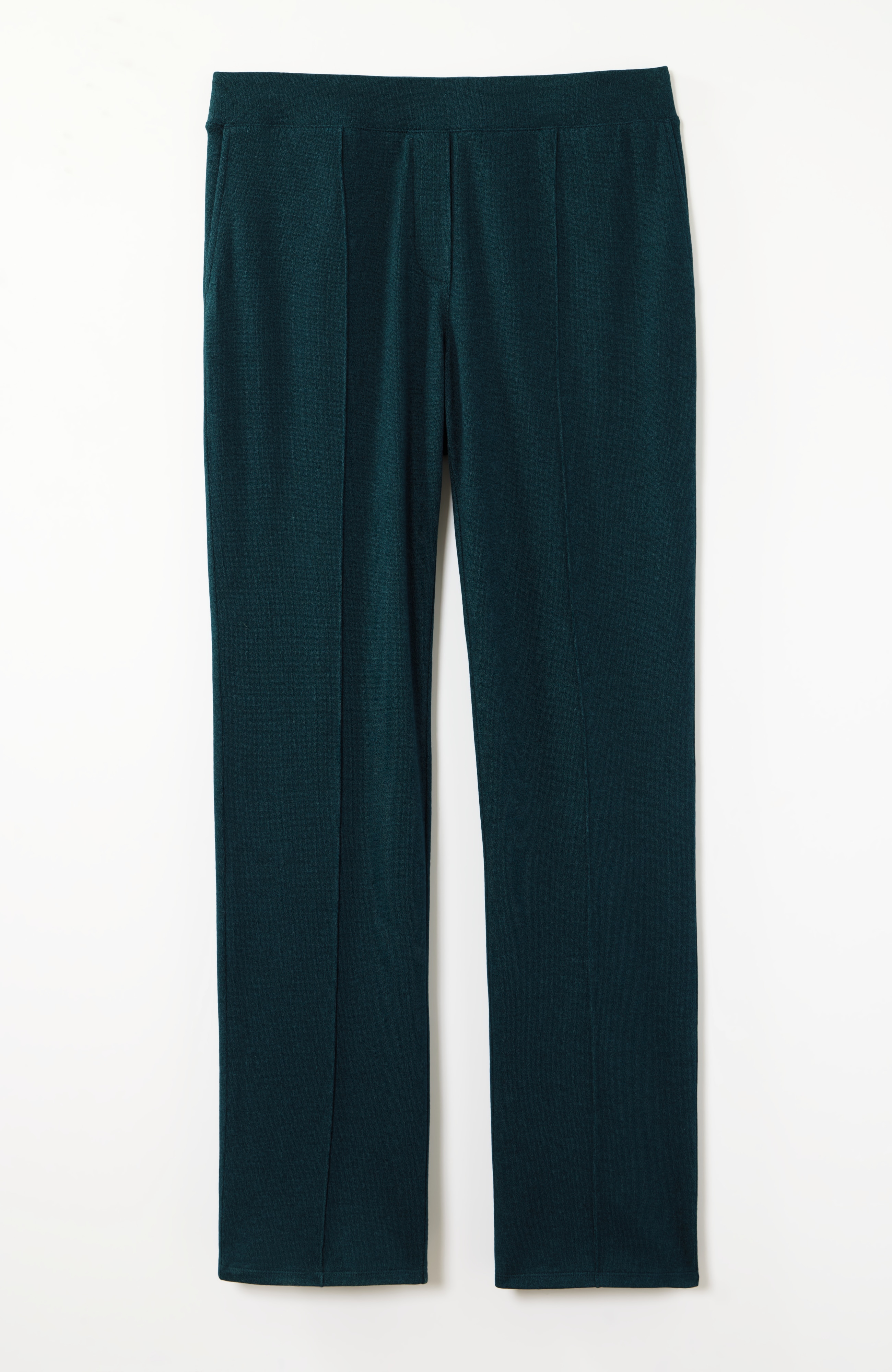 Pure Jill Soft-Knit Straight-Leg Trousers