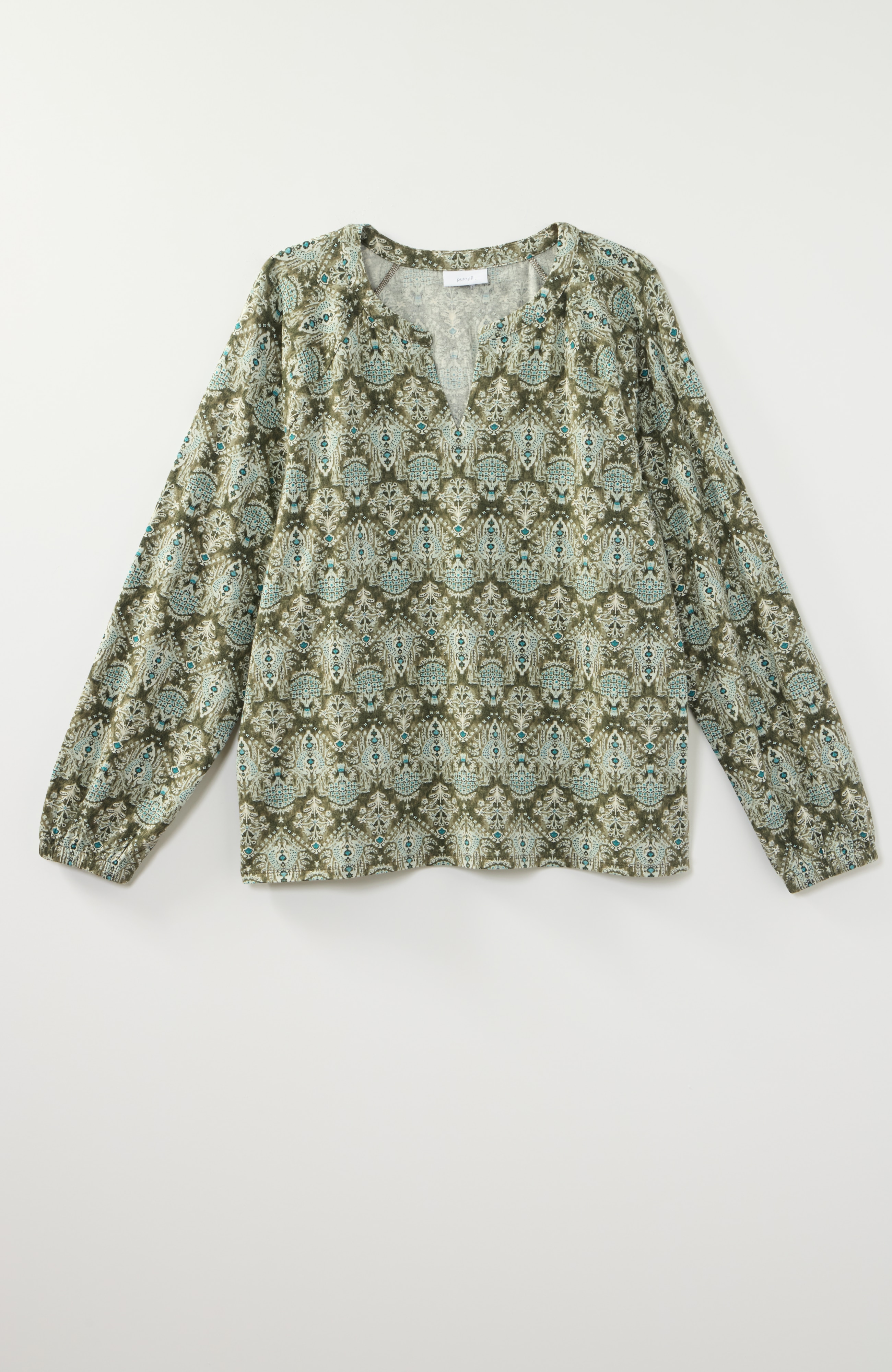 Pure Jill Printed Popover