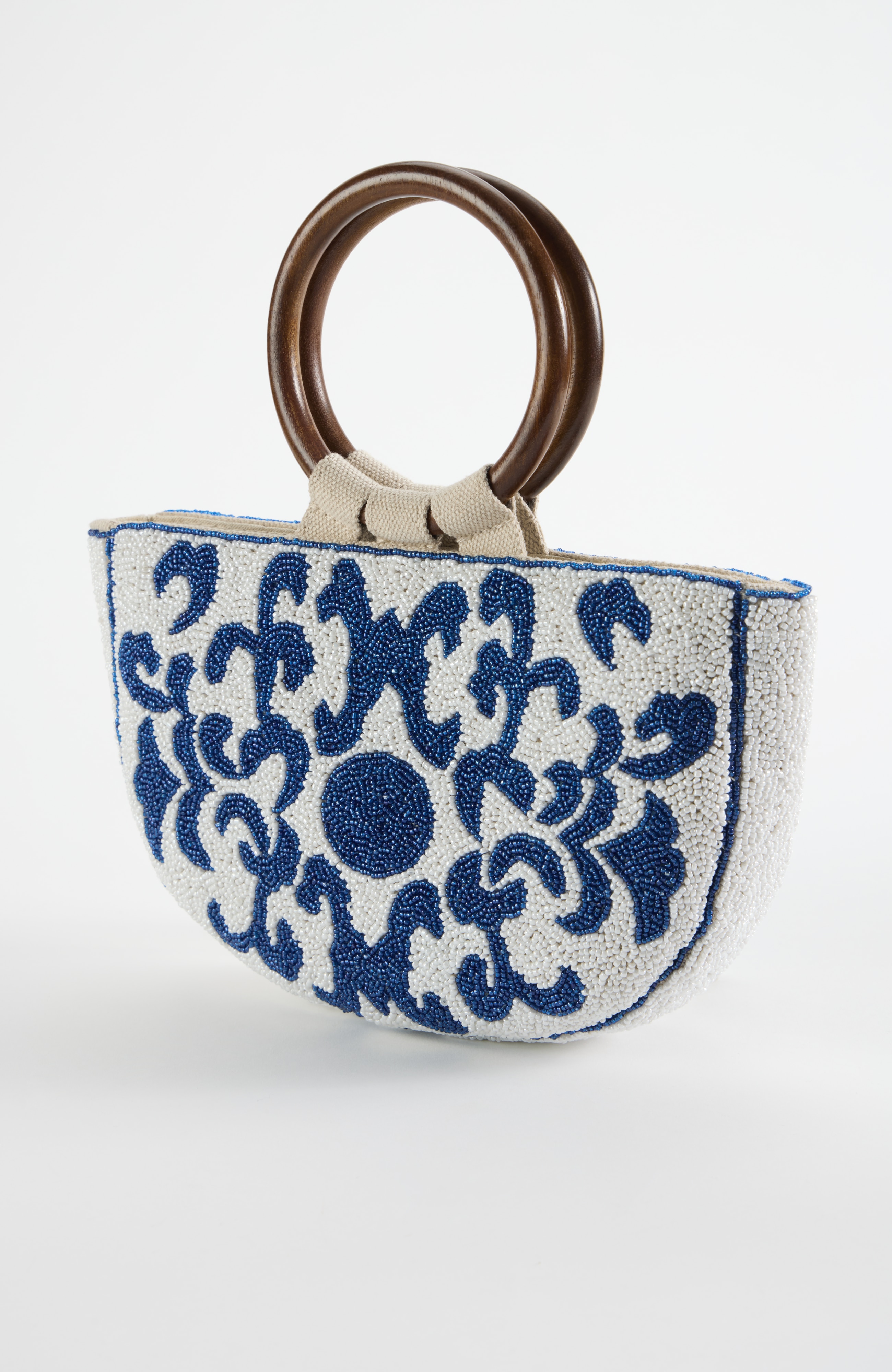 beaded handbag