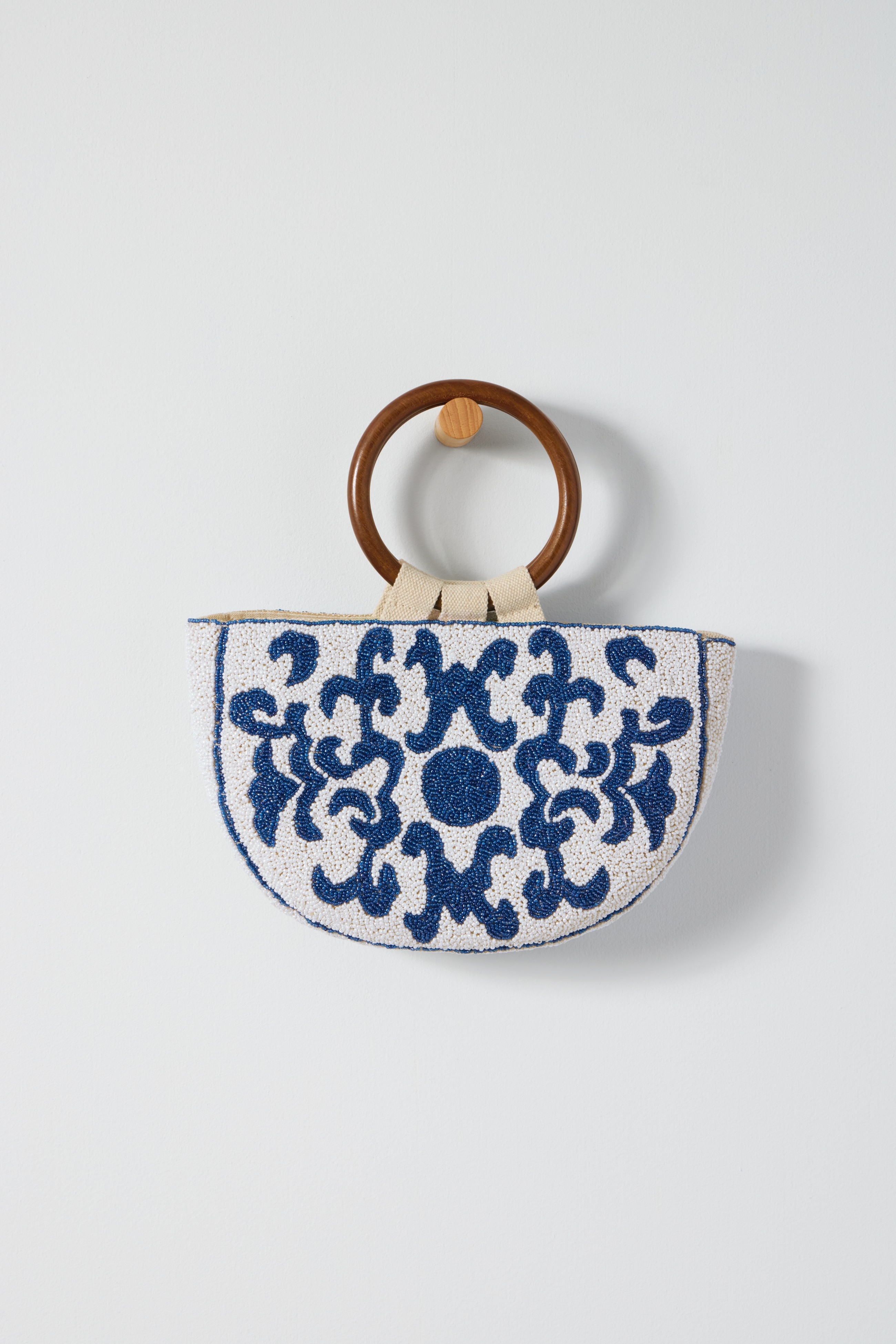 beaded handbag