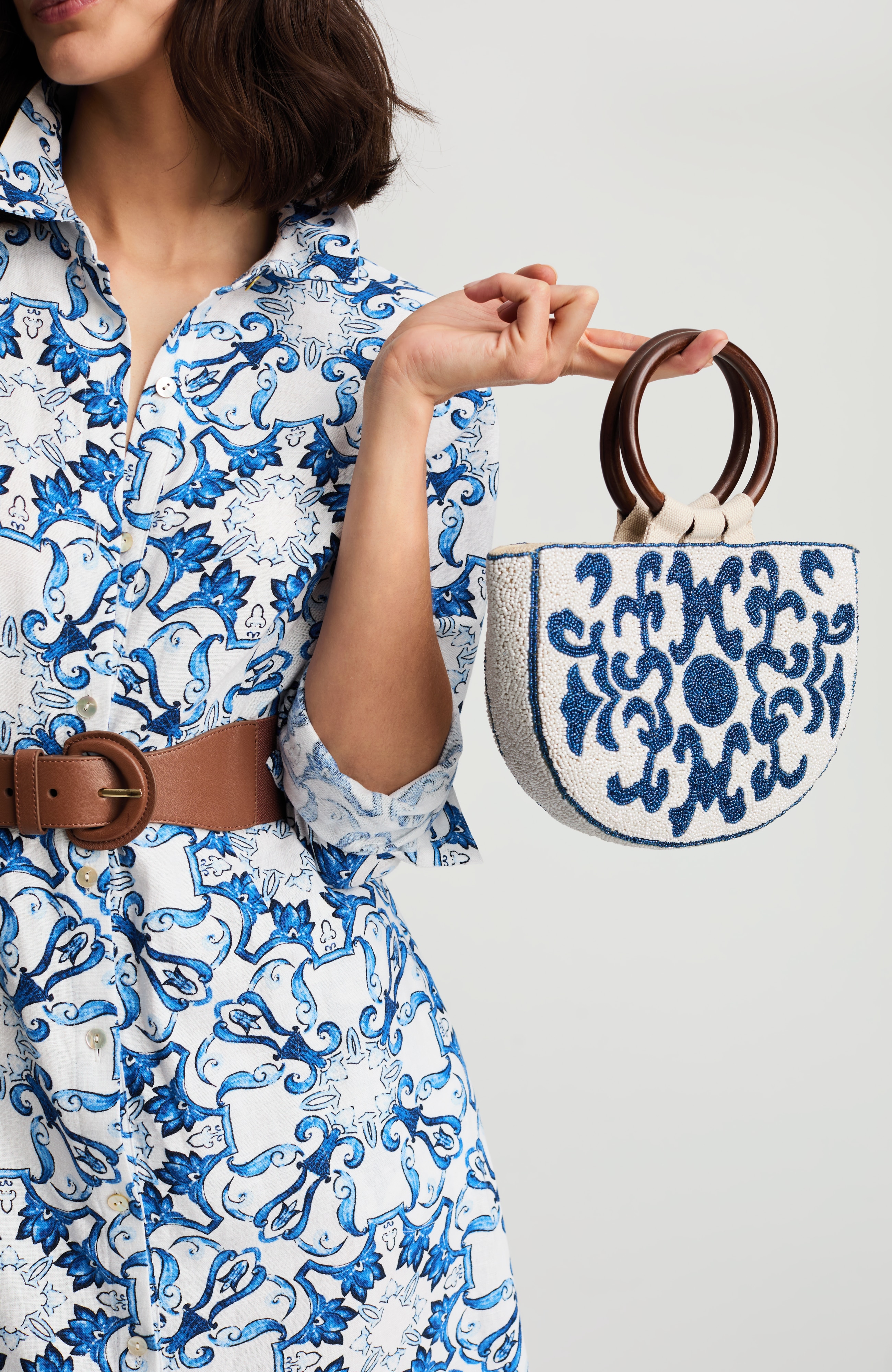 beaded handbag